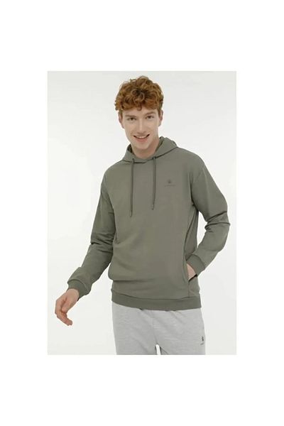 lumberjack Мъжки суичър с качулка - Mb Sn73 Hoodie 4pr - Каки