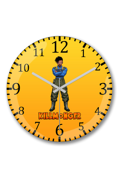 BASKI DÜNYASI Ceasul de perete Kill Bill Now este din sticlă autentică bombată