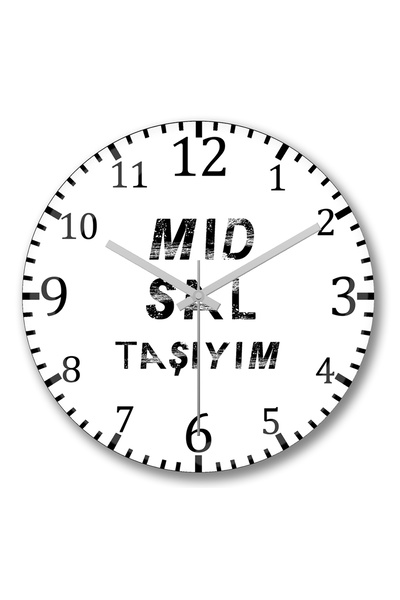 BASKI DÜNYASI ساعة حائط مايكل جوردان v3 منحنية من الزجاج الحقيقي المستصلحة