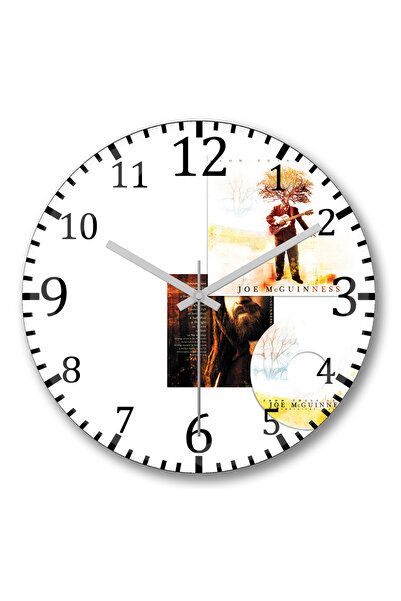 BASKI DÜNYASI Ceas de perete Seeds din sticlă autentică bombată