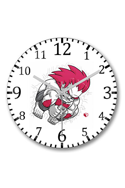 BASKI DÜNYASI Ceas de perete Jogando de Boa din sticlă autentică