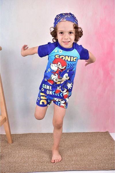 Arya Nisa Kids Boy's Body-Top Bone Suit Swimwear