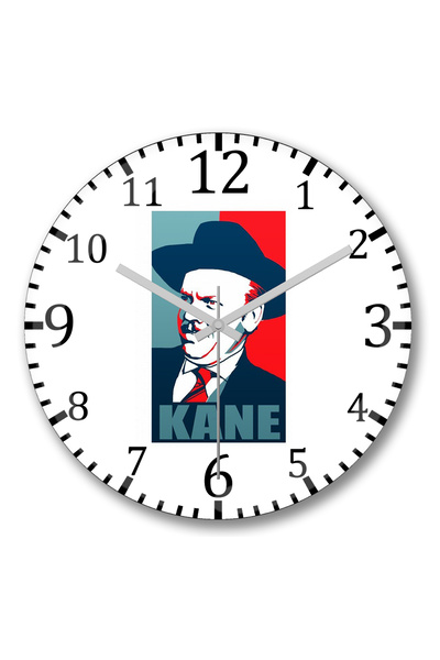 BASKI DÜNYASI Votă pentru ceasul de perete Kane din sticlă autentică bombată