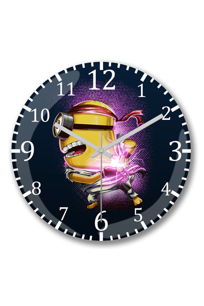 BASKI DÜNYASI Minions- Minions- I'm With Stupid Ceas de perete Bombeli din st...