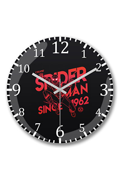 BASKI DÜNYASI Δημιουργήστε το ρολόι τοίχου The Spidey 1962 με κυρτό γυαλί από...