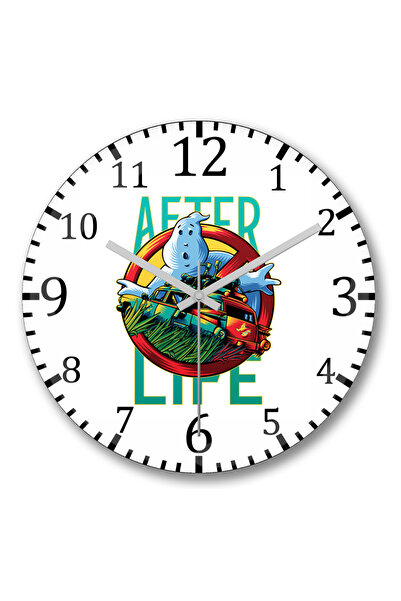 BASKI DÜNYASI Ρολόι τοίχου Ghostbusters Afterlife με κυρτό γυαλί από αληθινό ...