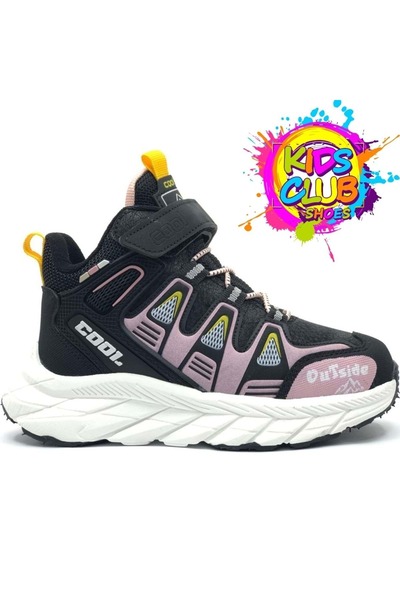 KCMN Cool Paul Ortopedik Kaymaz Hafif Taban Unisex Çocuk Bot PUDRA