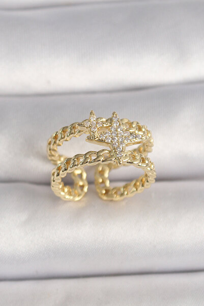 Leyaton LWLHMRS-IEG ieg ™   قلادة نسائية من النحاس بلون ذهبي مكونة من قطعتين ...