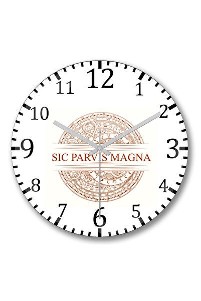 BASKI DÜNYASI Ceas de perete Barril Drop din sticlă autentică