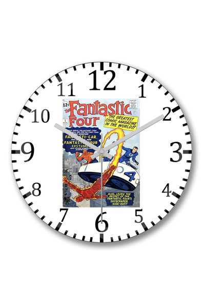 BASKI DÜNYASI ساعة حائط رائعة للكلاب من الزجاج الحقيقي المنحني