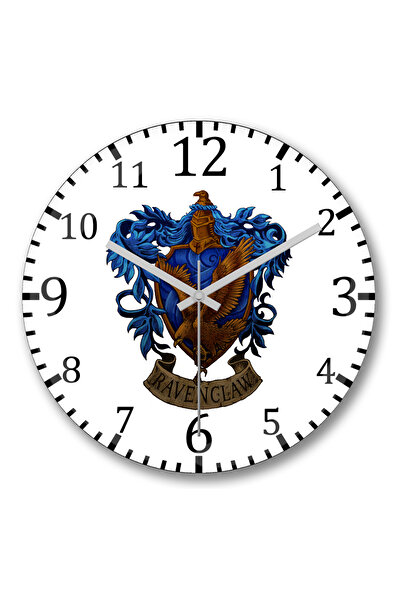 BASKI DÜNYASI Ceas de perete Ravenclaw din sticlă autentică bombată