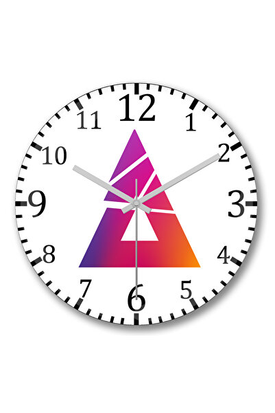 BASKI DÜNYASI Ceas de perete Csgo Astralis din sticlă autentică bombată