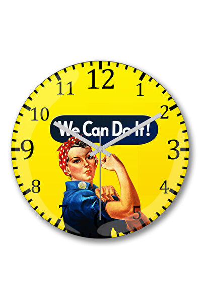 BASKI DÜNYASI يمكننا أن نفعل ساعة حائط من الزجاج الحقيقي المنحني