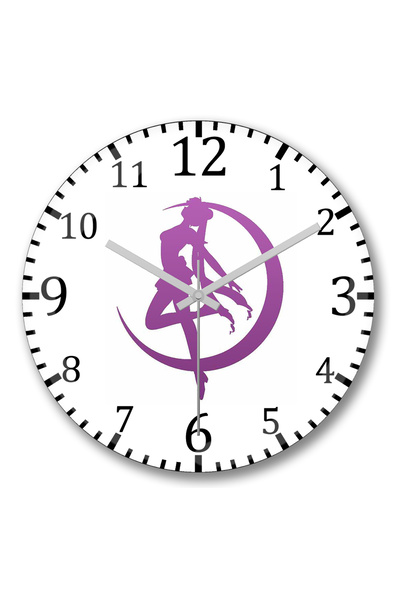 BASKI DÜNYASI Ceas de perete Sailor Moon Anime 02 din sticlă autentică bombată