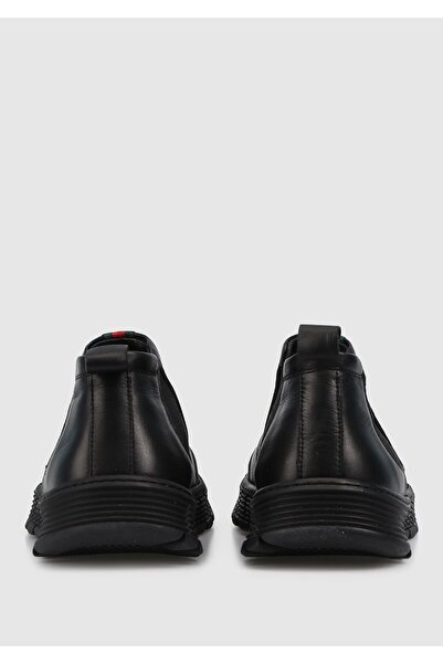 Provoq Ανδρικές Μπότες - Μαύρο Δερμάτινο