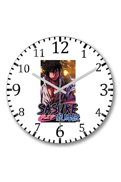 BASKI DÜNYASI Ceas de perete Sasuke Ik din sticlă autentică bombată