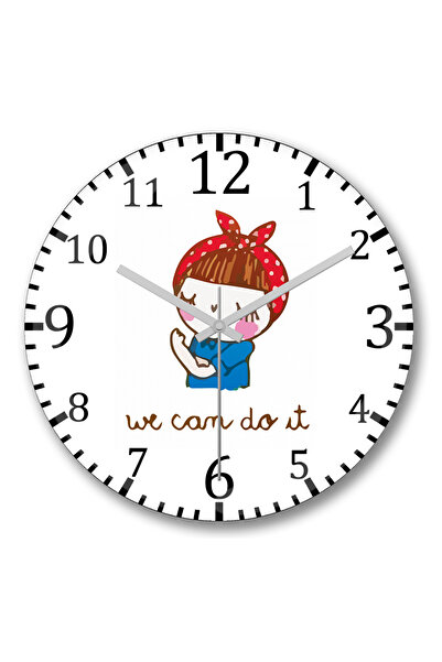 BASKI DÜNYASI Suntem în sticlă autentică înclinată pentru ceasuri de perete, care poate face orice.