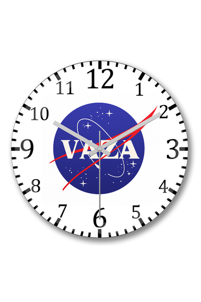 BASKI DÜNYASI Ceas de perete Nasa Vaza din sticlă autentică bombată