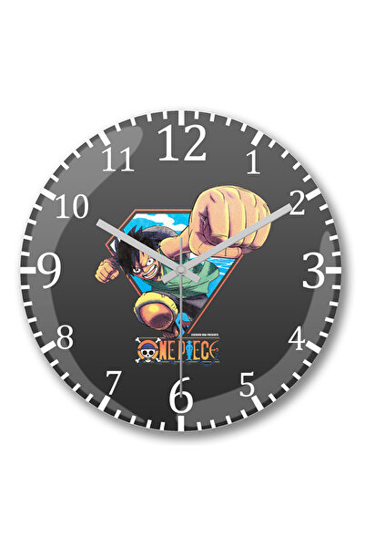 BASKI DÜNYASI ساعة حائط قطعة واحدة من الزجاج الحقيقي المنحني