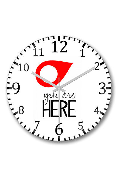 BASKI DÜNYASI فيلم جونو أنت ساعة الحائط الجبن المنحنية من الزجاج الحقيقي