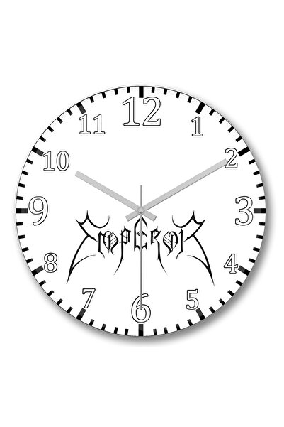 BASKI DÜNYASI Ceas de perete Emperor din sticlă autentică bombată