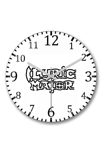 BASKI DÜNYASI Лиричен стенен часовник в градски стил Bombeli от истинско стъкло