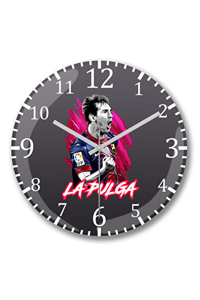 BASKI DÜNYASI ساعة حائط جوكر ها ها ها من الزجاج الحقيقي المنحني