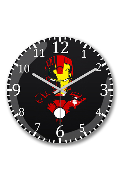 BASKI DÜNYASI Ceas de perete Homem de Ferro din sticlă autentică bombată