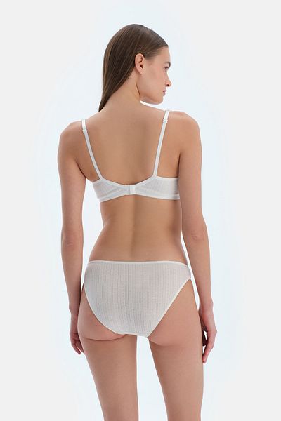 Dagi Εκρού Pointel Elastic Λεπτομερή Σλιπ Εσώρουχα