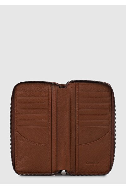 Carrera Πορτοφόλι Taba Car006 Tan από γνήσιο δέρμα
