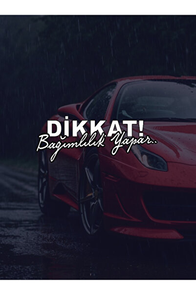 Yalıgraf Reklam Tabela ملصق محرك السيارة التلقائي مقاس 25 × 7.5 انتباه اسم الصلاة يجعل الاعتماد على رقائق معدنية