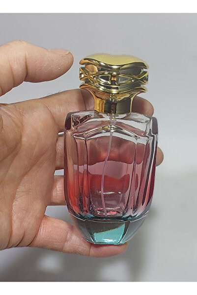 Paradise 1 adet kolay kapama Cam Sprey Kolonya Parfüm Şişesi 50 ml - Boş Şişe...