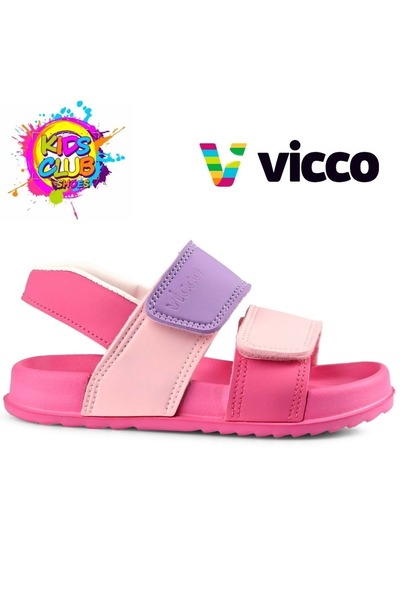 Vicco Krixi Ortopedik Çocuk Sandalet FUŞYA