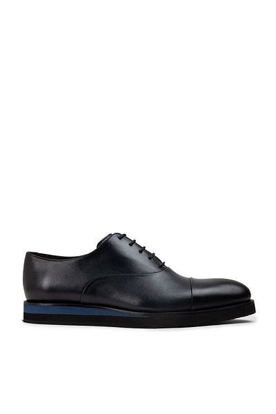 Deery Ανδρικά παπούτσια Casual από γνήσιο δέρμα Navy Blue