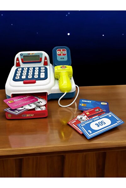 Gokidy Sesli ve İşlevsel Süpermarket Kasası Oyun Seti – Eğlenceli ve Öğretici...