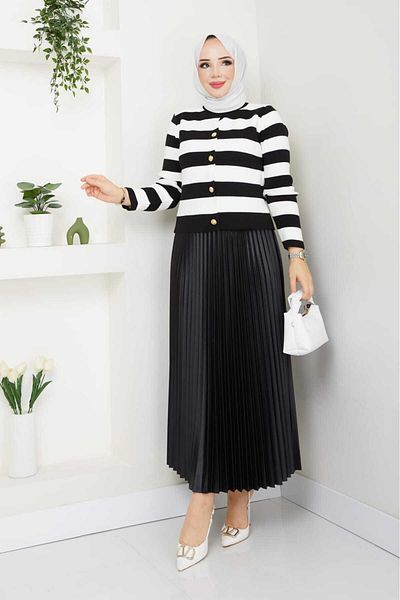 BİGÜMEX Women's Pleated Skirt