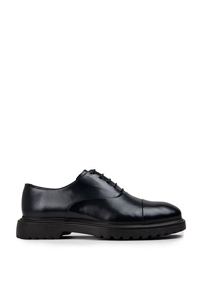 Deery Ανδρικά παπούτσια Casual από γνήσιο δέρμα Navy Blue