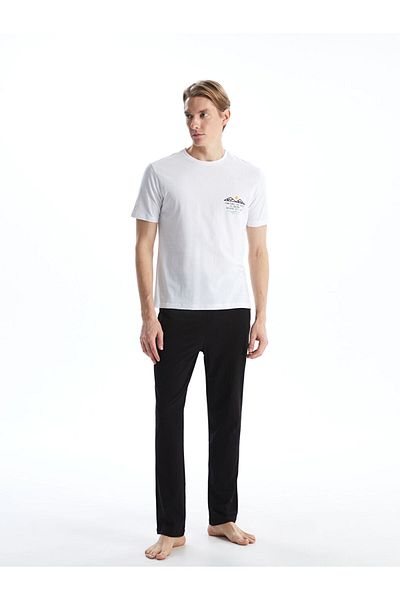 LC Waikiki Σετ ανδρικές πιτζάμες New Season Standard Fit - S5GK27Z8