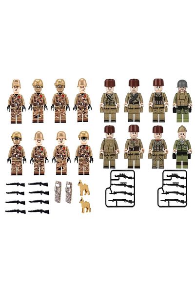 marimari 16 Pieces 2. Soldiers of the World War Set Is Visual