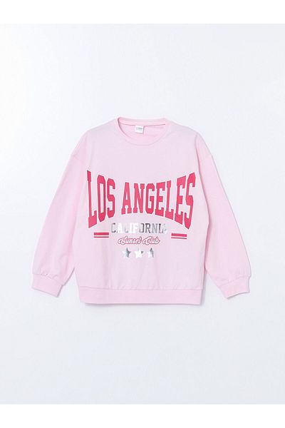 LC Waikiki Lcw Crew Neck Girl's Pajamas Set