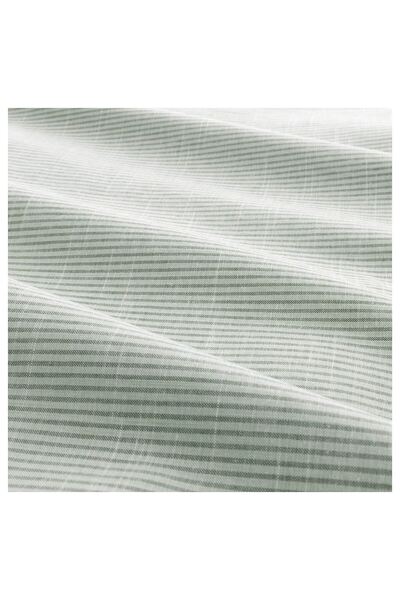 IKEA BERGPALM
tek kişilik nevresim seti, çizgili yeşil, 150x200/50x60 cm