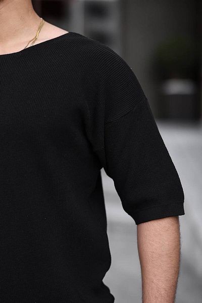 CAN Open Collar Oversize T-Shirt