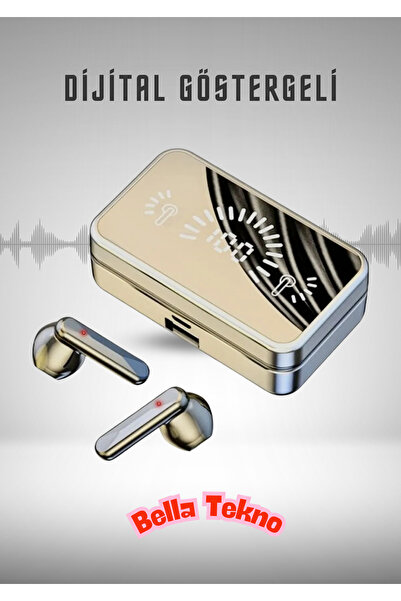 Bella Dijital Gösterge Ekranlı Bluetooth Kulaklık, Yüksek Ses Kalitesi ve Kol...