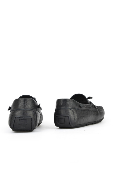 Ziya Genuine Leather Black Men's Shoes - 1511007 Zb01