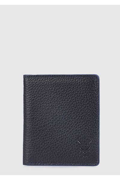Carrera Navy Blue Car0020 Navy Blue Genuine Leather Wallet