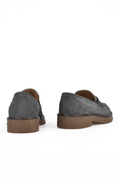 Ziya Ανδρικά παπούτσια από γνήσιο δέρμα Anthracite - 1431043Z0212