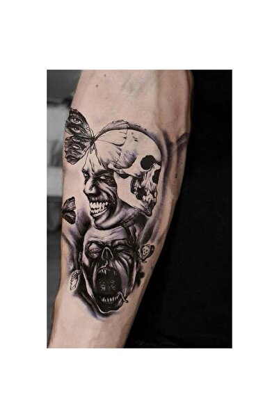 Fiery Night Geçici Dövme, (Kol, Bacak, Sırt, Göğüs, Ense, Ayak, Karın), TH-500