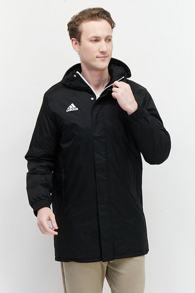 adidas Men Sportswear Fit Long Sleeve Outdoor Jackets, Black