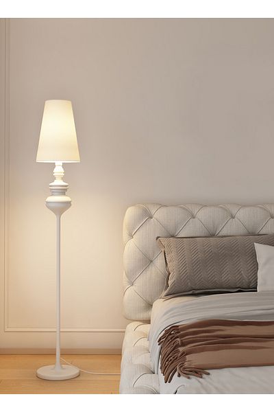 sharpdo LED 3-Color Lamp Modern Minimalist Living Room Retro Floor Lamp Reading Lamp 24*25*155cm
