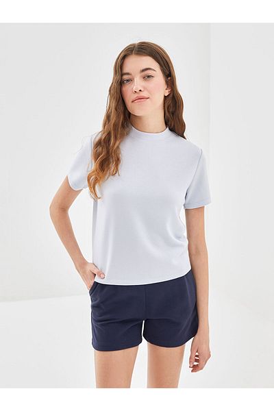 LC Waikiki Tricou de damă cu guler ridicat